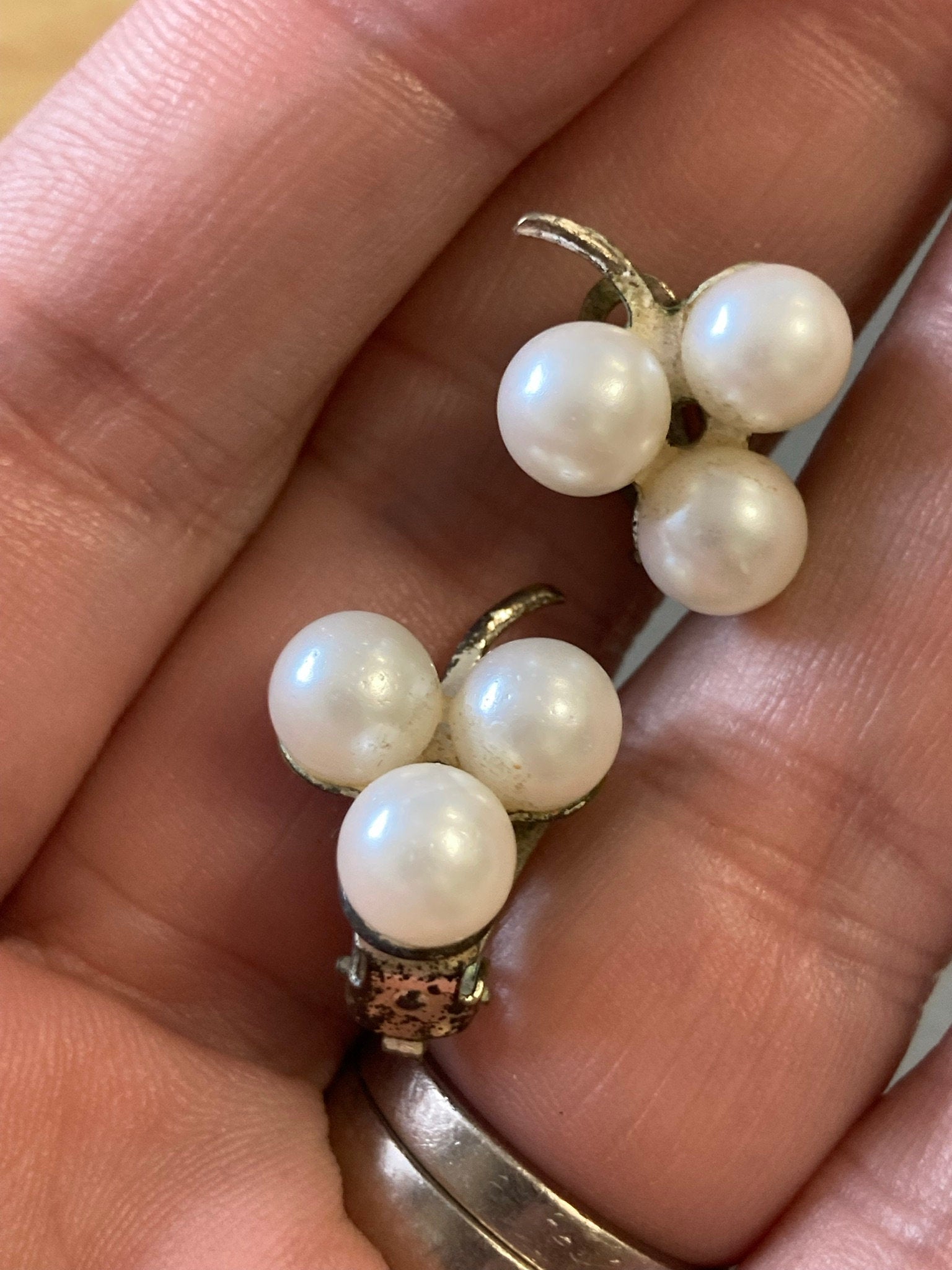 1928 Jewelry Classic Estate Faux Pearl Drop Earrings